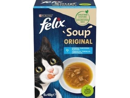 Felix FELIX Soup Original Rybne smaki 6x48 g