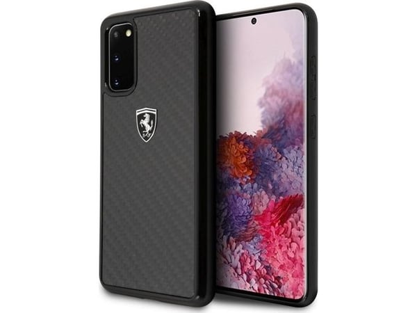Ferrari Hardcase FEHCAHCS62BK S20 G980 black/czarny Carbon Heritage Ferrari Hardcase FEHCAHCS62BK S20 G980 black/czarny Carbon Heritage