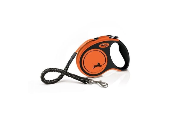 flexi Xtreme line, bånd, M: 5m < 35 kg, orange
