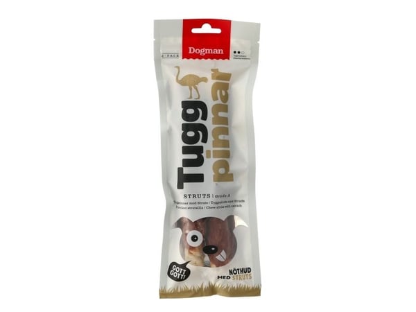 Dogman Tuggpinnar Med Struts 2p 20cm 20cm