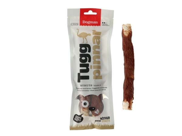 Dogman Tuggpinnar Med Struts 2p 20cm 20cm