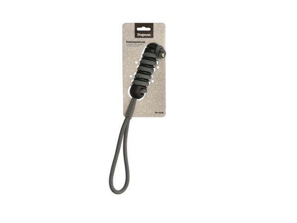 DOGMAN Treningsleke Twinte svart 14,5cm