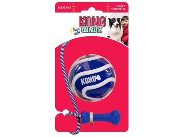 Kong Leksak Wavz Bunjiball Mix M 49cm