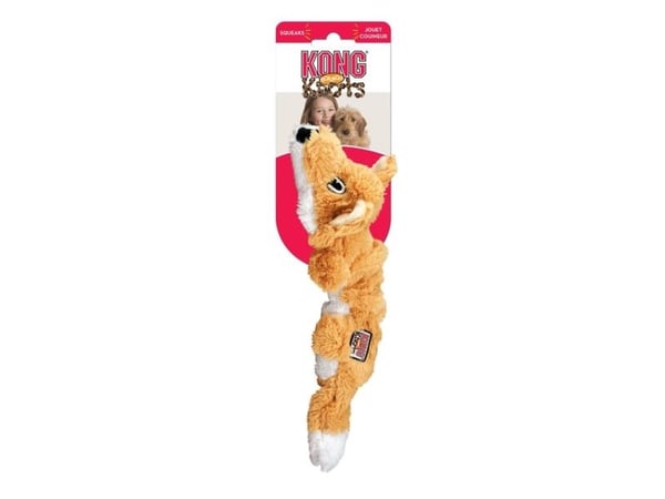 Kong Leksak Scrunch Knots Fox Orange M/l 36cm