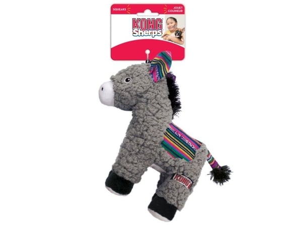 Kong Leksak Sherps Donkey Grå M 20,5cm