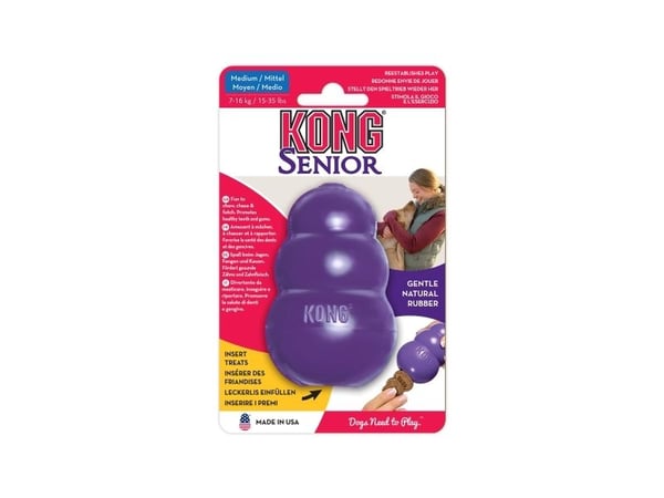 Kong Leksak Senior Lila M 9cm