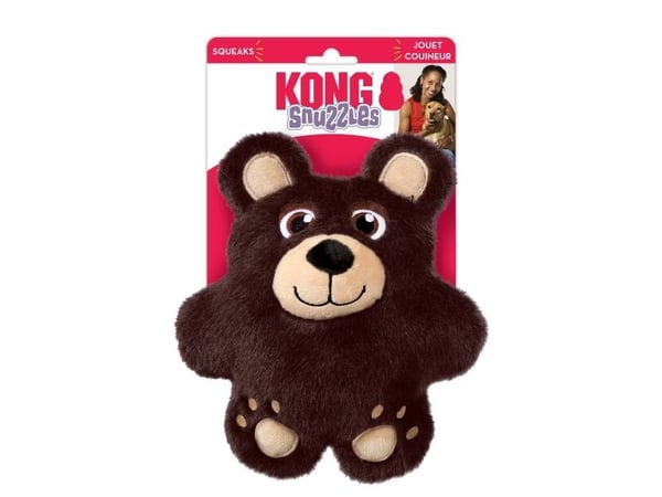 Kong Leksak Snuzzles Bear Brun M