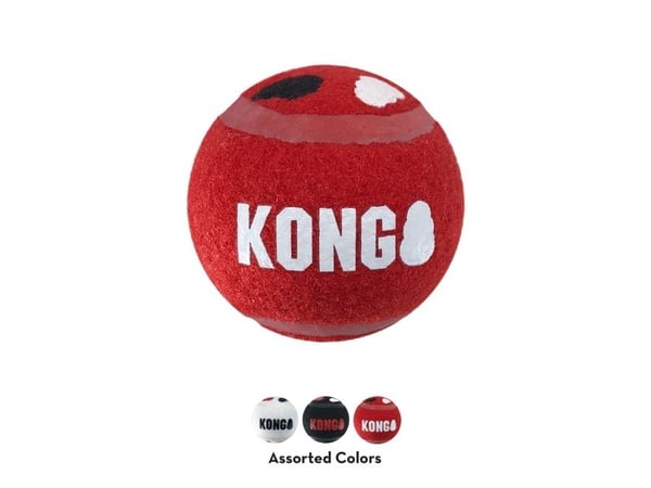 Kong Leksak Signature Sportballs 3p M 6cm