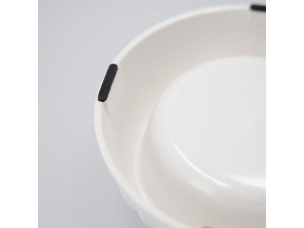 DOGMAN Matskål Retro Hvit M 18cm