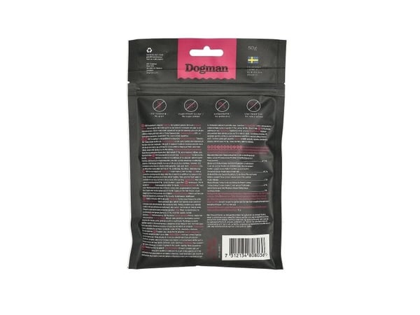 Dogman Frystorkat Snacks Av Lamm 50g