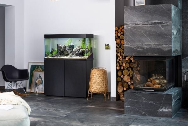 Aquael Optiset Akvariemöbel Svart 240l 121cm 121cm