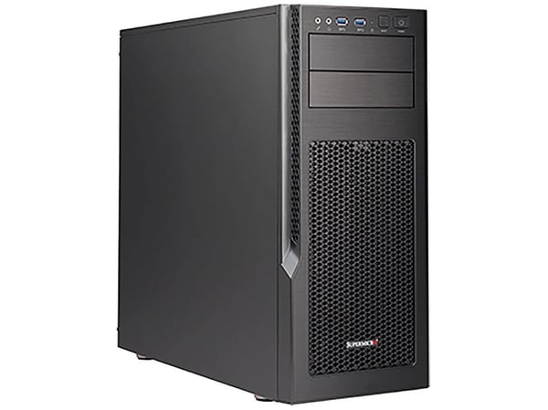 Supermicro UP Workstation 530AD-I - Mid tower ingen CPU - RAM 0 GB - uten HDD - ingen grafikk - Gigabit Ethernet, 10 Gigabit Ethernet - uten OS - m...