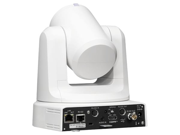 Panasonic AW-UE20 - Konferansekamera - PTZ - farge - 8,46 MP - 3840 x 2160 - motorisert - 1400 TVL - lyd - HDMI, 3G-SDI - LAN - USB - MJPEG, H.264,...