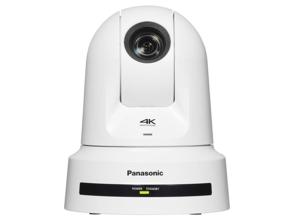 Panasonic AW-UE80 - Konferansekamera - PTZ - farge (Dag og natt) - 3840 x 2160 - motorisert - 1500 TVL - lyd - HDMI, 3G-SDI - LAN - MJPEG, H.264, H...