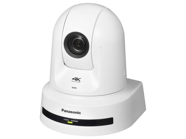 Panasonic AW-UE80 - Konferansekamera - PTZ - farge (Dag og natt) - 3840 x 2160 - motorisert - 1500 TVL - lyd - HDMI, 3G-SDI - LAN - MJPEG, H.264, H...