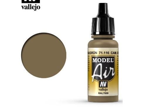 Vallejo 71.116, 17 ml, Ruskea, Matta, Pullo