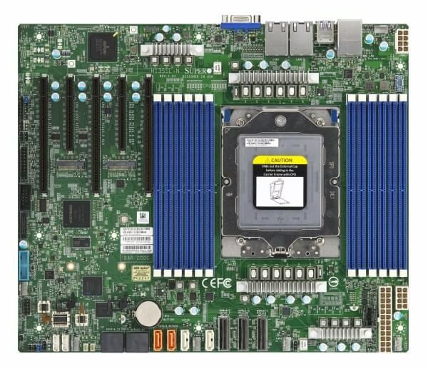 SUPERMICRO H13SSL-N - Hovedkort - USB 3.2 Gen 2 - innbygd grafikk