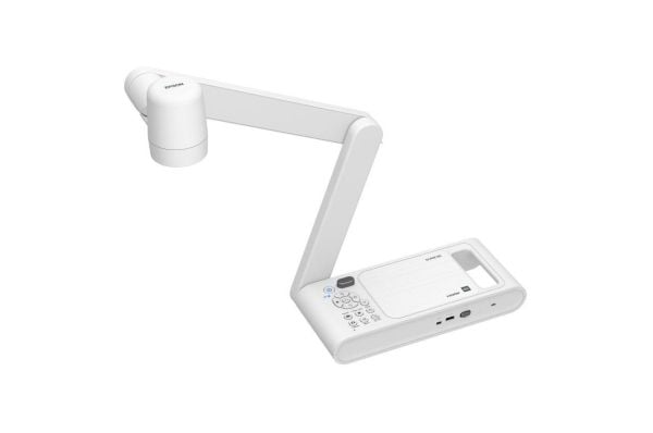 Epson ELPDC30 - Dokumentkamera - håndholdt - farge - 13 000 000 piksler - 4K UHD (3840 x 2160) - lyd - trådløs - VGA, HDMI - Wi-Fi - USB