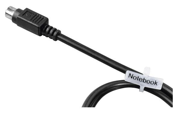 Hama kaapelinsiteet merkintäkentällä, 98 mm, luonnonväri, 25 kpl (00221003)