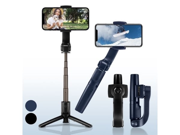 Spigen Selfie Stick S610W Gimbal Wireless czarny/svart AMP01862