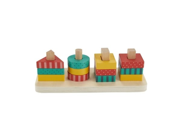 Fisher Price Wood Shape Stacker