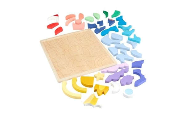 Fisher Price Wood Space Puzzle