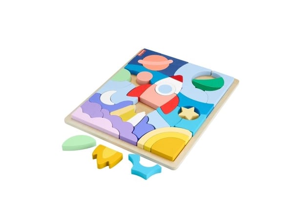 Fisher Price Wood Space Puzzle