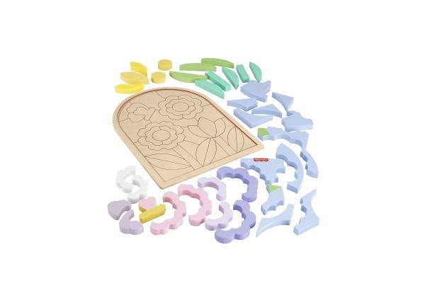 Fisher Price Wood Flower Puzzle