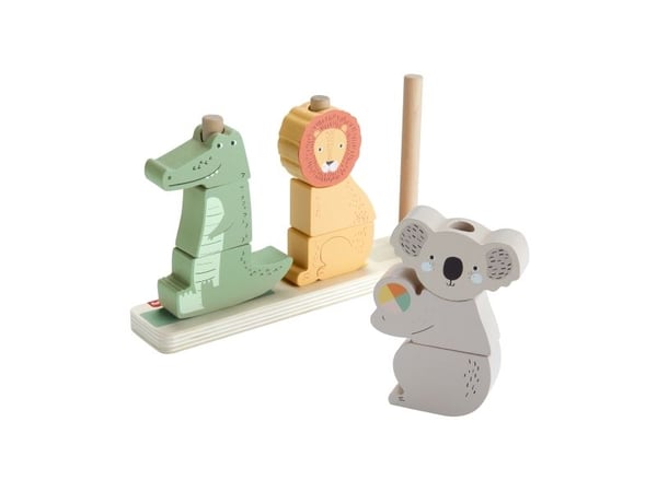 Fisher Price Wood Stack & Sort Animals