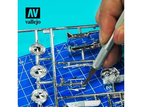 Vallejo T06005, Muotoiluveitsi, ruostumaton teräs, 18 vuotta, 5 kpl