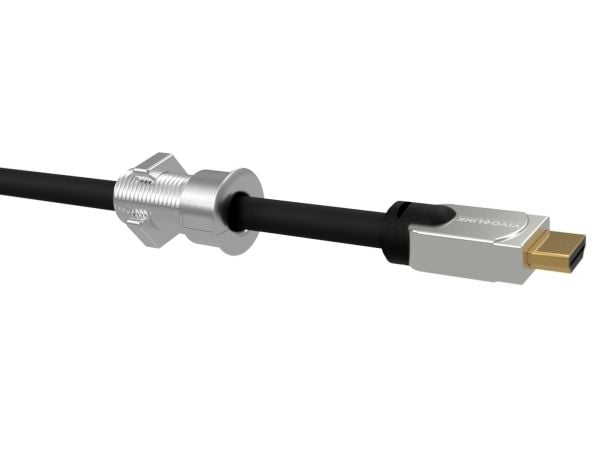 VivoLink - Kabel taukrans - tables up to 55 mm - skrivebordsmonterbar - aluminium