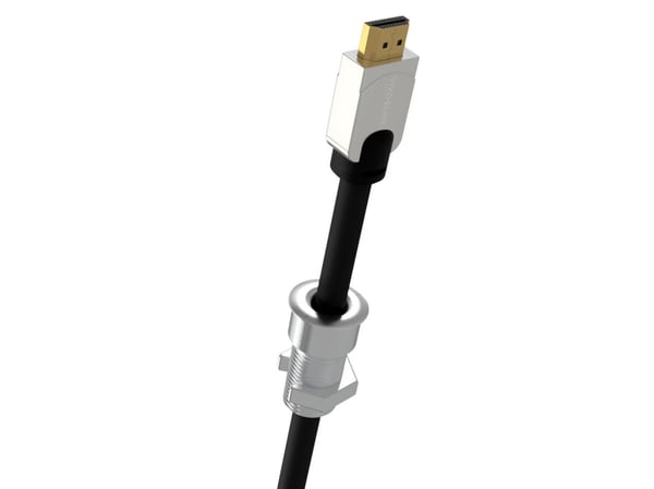 VivoLink - Kabel taukrans - tables up to 55 mm - skrivebordsmonterbar - aluminium