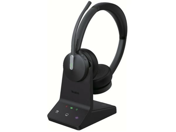 Yealink WH64 Workstation Dual - Hodesett - on-ear - DECT / Bluetooth - trådløs - Optimert for UC