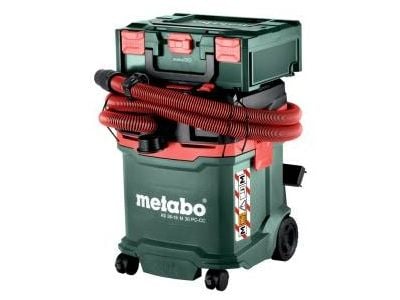 Metabo AS 36-18 M 30 PC-CC, Kuiva ja märkä, musta, Vihreä, Punainen, Fleece, M, Painikkeet, 30 L