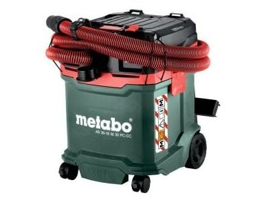 Metabo AS 36-18 M 30 PC-CC, Kuiva ja märkä, musta, Vihreä, Punainen, Fleece, M, Painikkeet, 30 L