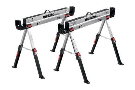 Metabo MAB 82, Støttet stillas, Stål, 590 kg, Sort, Metallisk, Inne/Ute, 980 mm