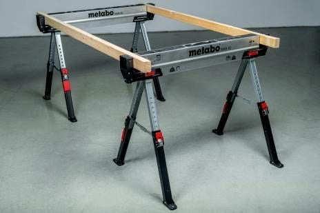 Metabo MAB 82, Støttet stillas, Stål, 590 kg, Sort, Metallisk, Inne/Ute, 980 mm