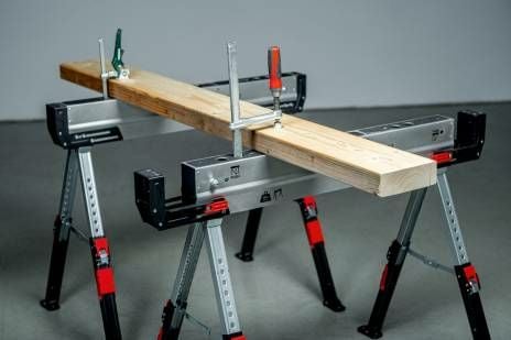 Metabo MAB 82, Støttet stillas, Stål, 590 kg, Sort, Metallisk, Inne/Ute, 980 mm