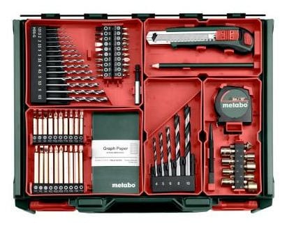 Metabo BS 18 L BL, Boremaskin med pistolgrep, Nøkkelløs, Børsteløs, 1,3 cm, 1700 RPM, 4 cm