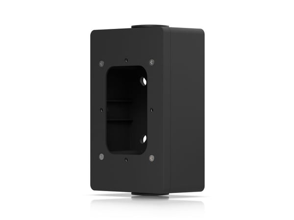 Ubiquiti UACC-Reader-JB-B, Asennuslaatikko, musta, Ubiquiti, UA-G2, UA-Intercom-Viewer, Polykarbonaatti, Kumi, Pesusieni, 88 mm