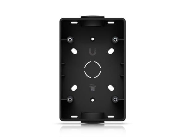 Ubiquiti UACC-Reader-JB-B, Asennuslaatikko, musta, Ubiquiti, UA-G2, UA-Intercom-Viewer, Polykarbonaatti, Kumi, Pesusieni, 88 mm