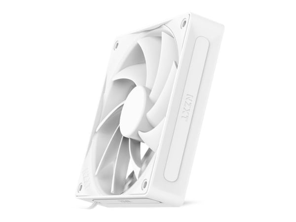 NZXT F Series F120Q - Kabinettvifte - 120 mm - matt hvit