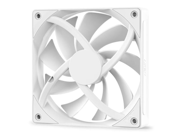 NZXT F Series F120Q - Kabinettvifte - 120 mm - matt hvit