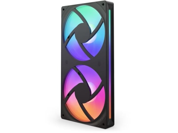 NZXT F Series F240 RGB Core - Enkeltramme vifte enhet - 120 mm - matt svart