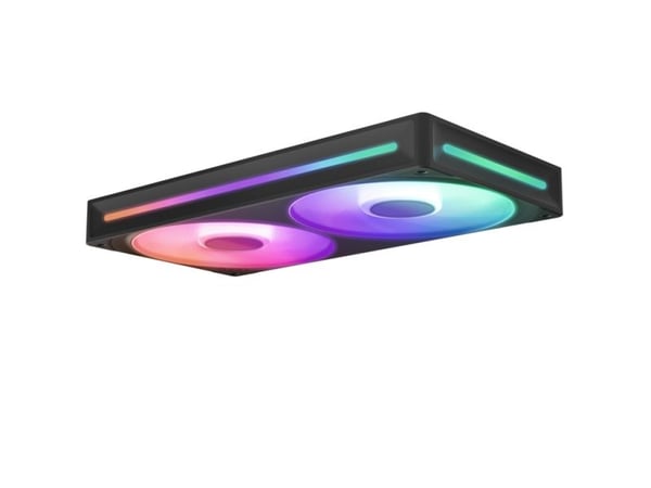 NZXT F Series F240 RGB Core - Enkeltramme vifte enhet - 120 mm - matt svart