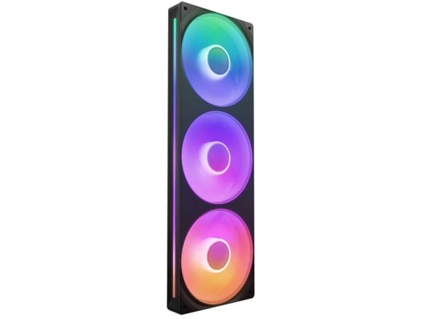 NZXT F Series F360 RGB Core - Enkeltramme vifte enhet - 360mm - 120 mm - matt svart