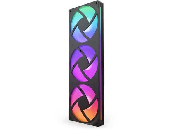 NZXT F Series F360 RGB Core - Enkeltramme vifte enhet - 360mm - 120 mm - matt svart