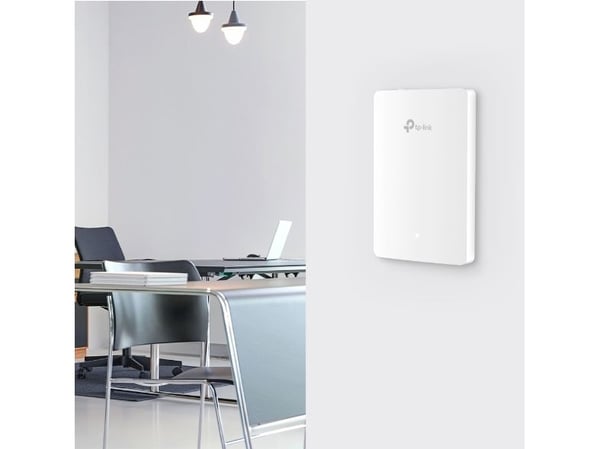 TP-Link Omada EAP615-WALL, 2,4 GHz, 5 GHz, 1774 Mbit/s, HTTPS, SNMP, SNMPv2, SNMPv3, SSH, WPA-Enterprise, WPA-Personal, WPA2-Enterprise, WPA2-Perso...