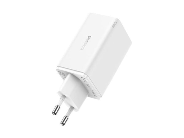 Baseus GAN6 Pro pikalaturi, 2xUSB-C + 2xUSB, 65W (valkoinen)