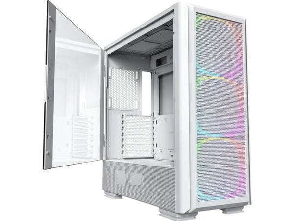 Montech SKY TWO GX (baltas, Tempered Glass)